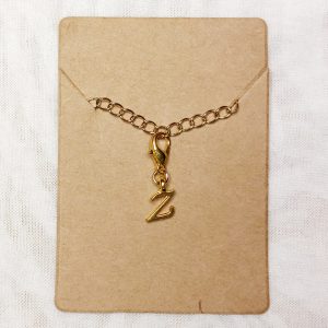 Charm Buchstabe "Z" Goldfarben